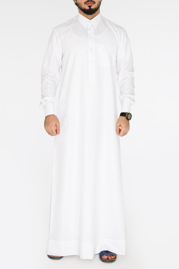 Everyday Qatari Kandora White